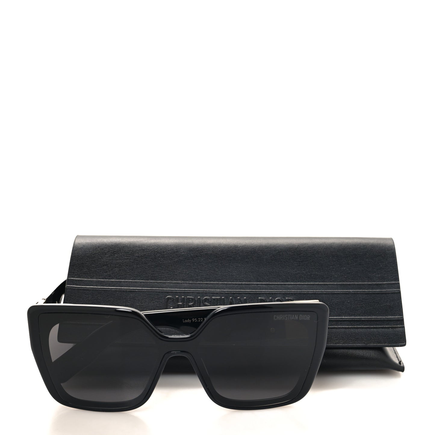 Acetate Cannage Lady 95.22 S21 Sunglasses Black