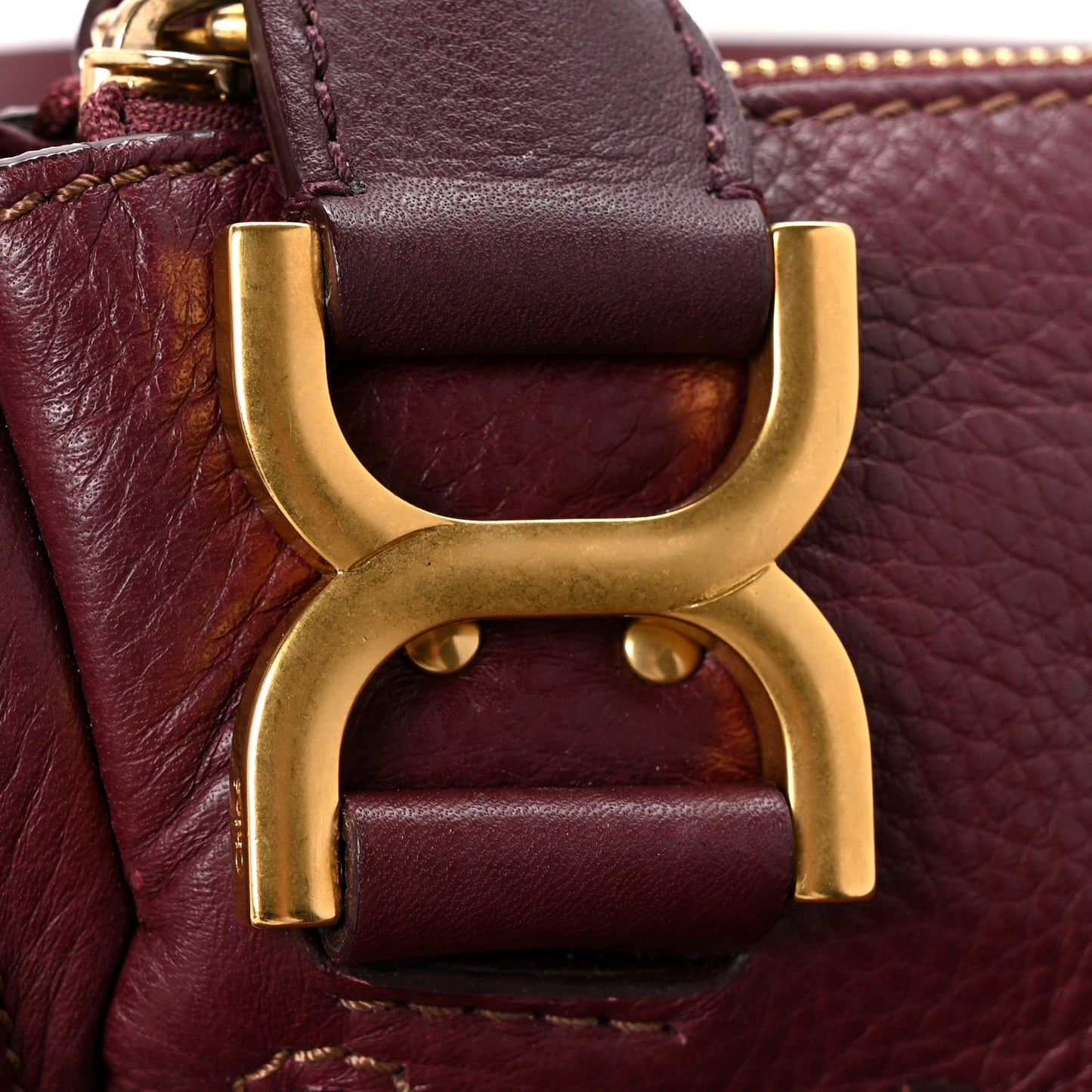 Calfskin Medium Marcie Satchel Wild Purple