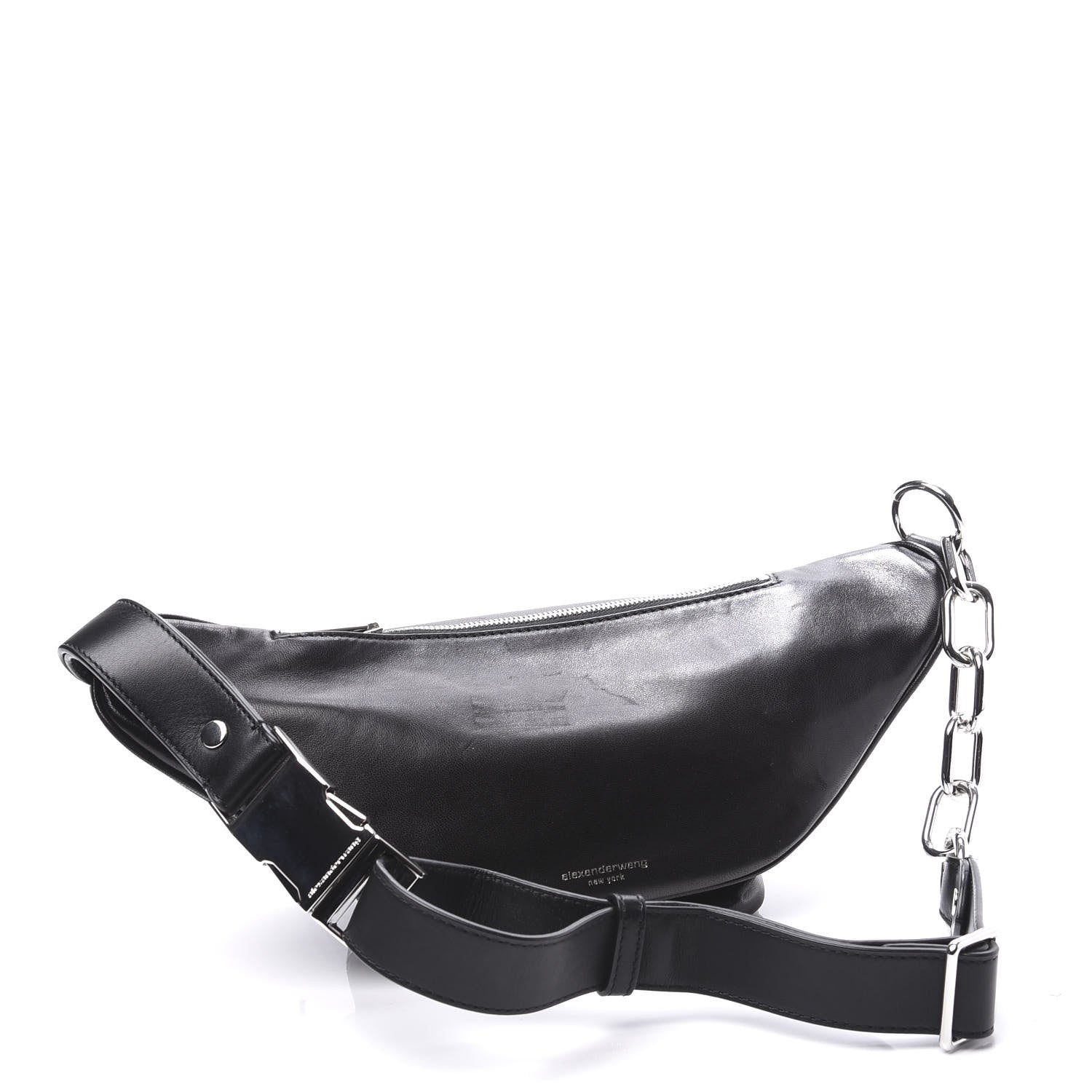 Alexander Wang Lambskin Attica Belt Bag Black 2 of 11