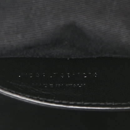 Saint Laurent Sheepskin Matelasse Chevron Monogram Large College Satchel Dark Anthracite 8 of 14