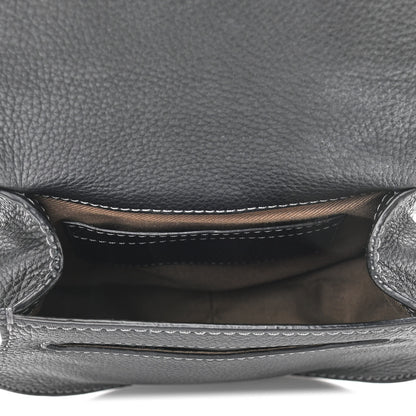 Chloe Calfskin Mini Marcie Round Crossbody Bag Black 4 of 11