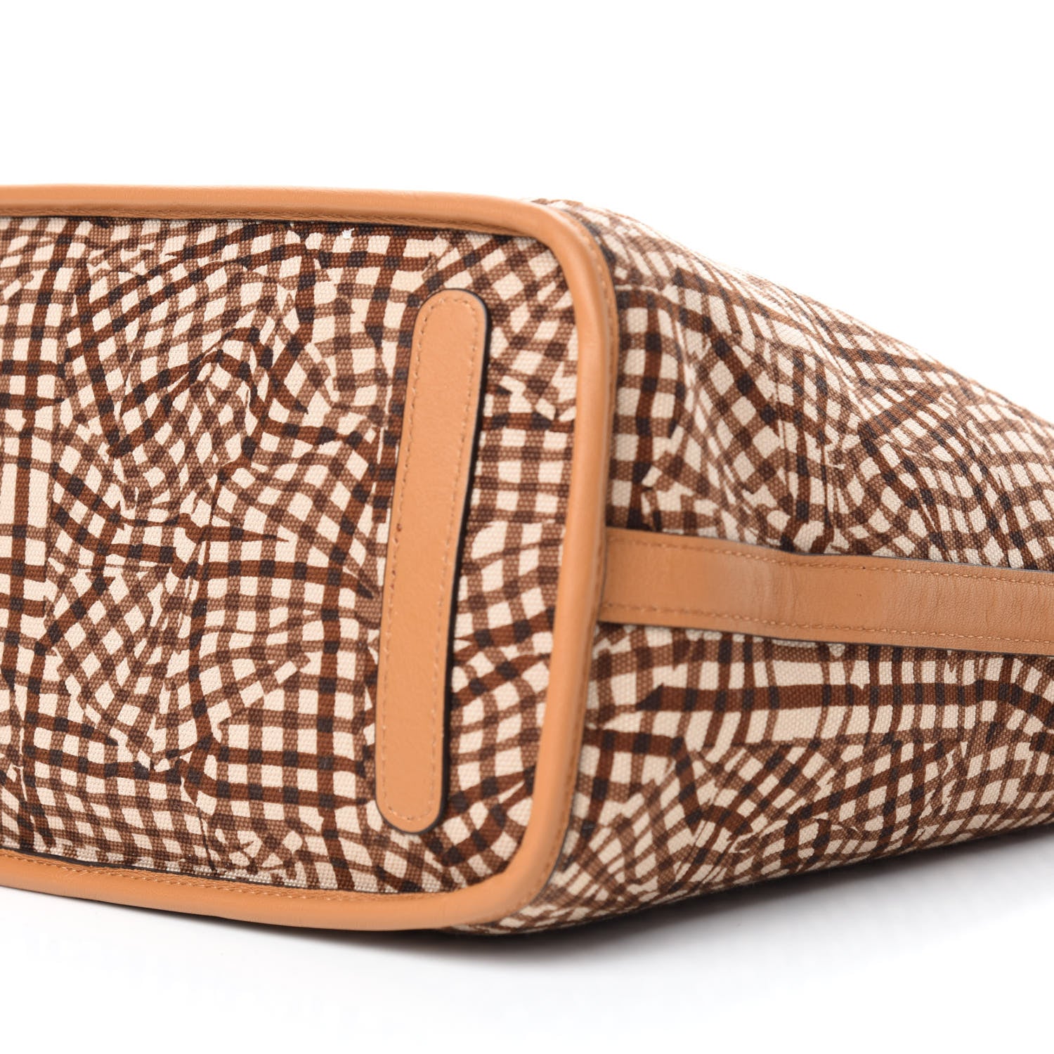 MCM Visetos Medium Liz Reversible Shopper Tote Cognac 18 of 19