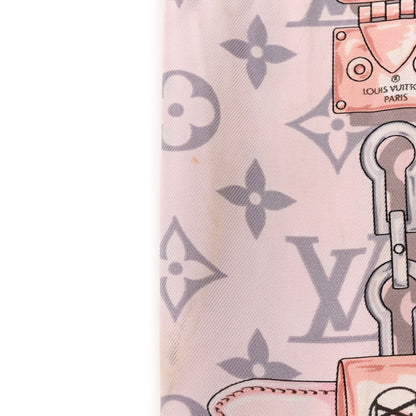 Louis Vuitton Silk Monogram Confidential Bandeau Light Pink 8 of 8