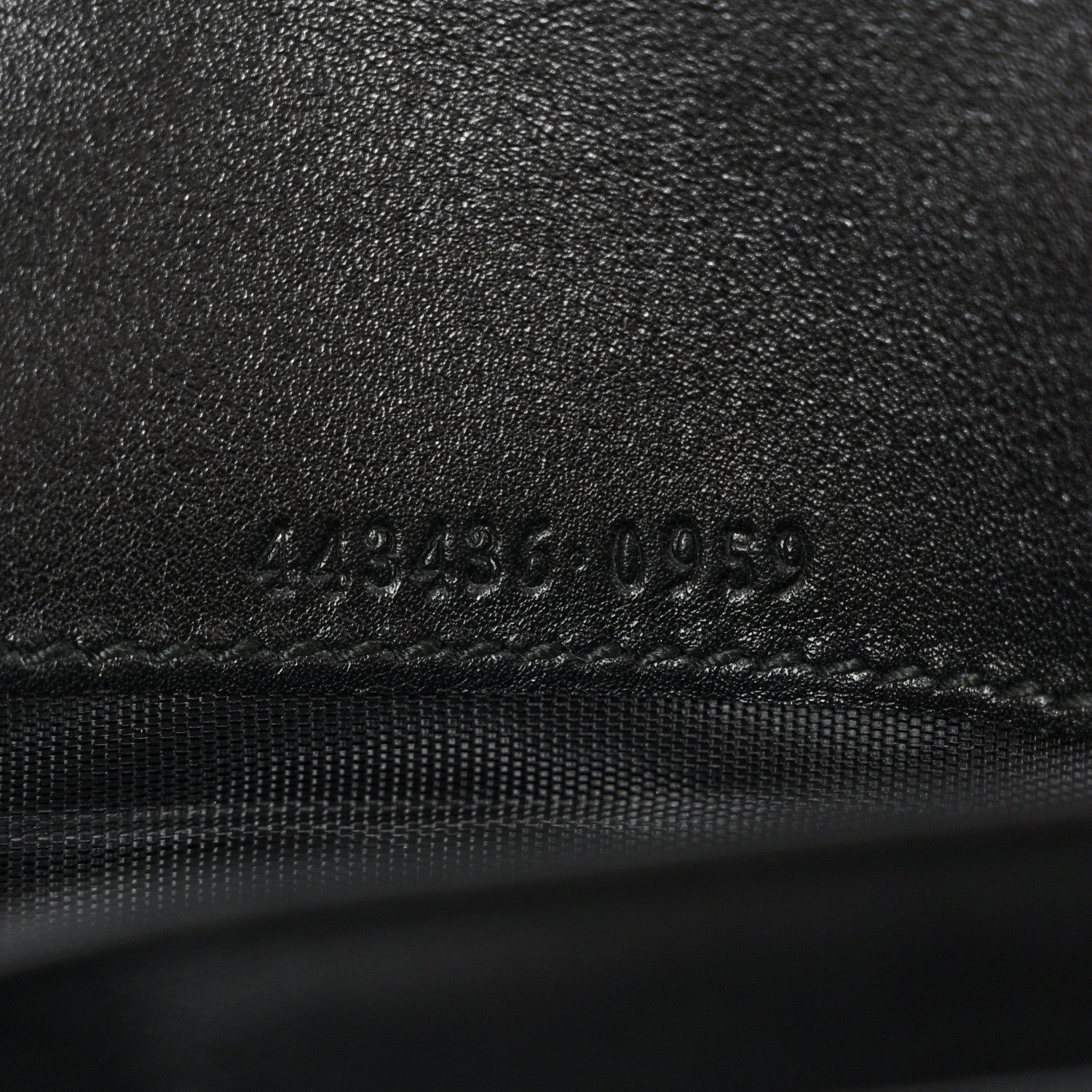 Gucci Calfskin Matelasse GG Marmont Continental Wallet Black 7 of 7