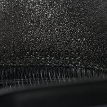 Gucci Calfskin Matelasse GG Marmont Continental Wallet Black 7 of 7