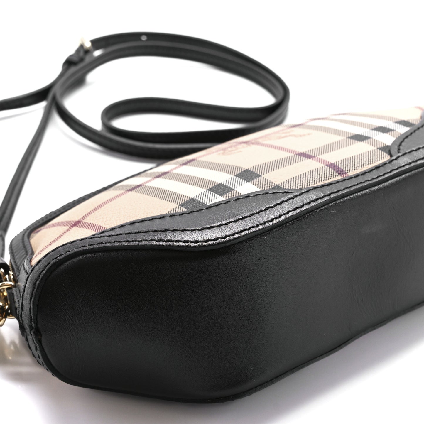 Haymarket Check Mini Orchard Crossbody Chocolate