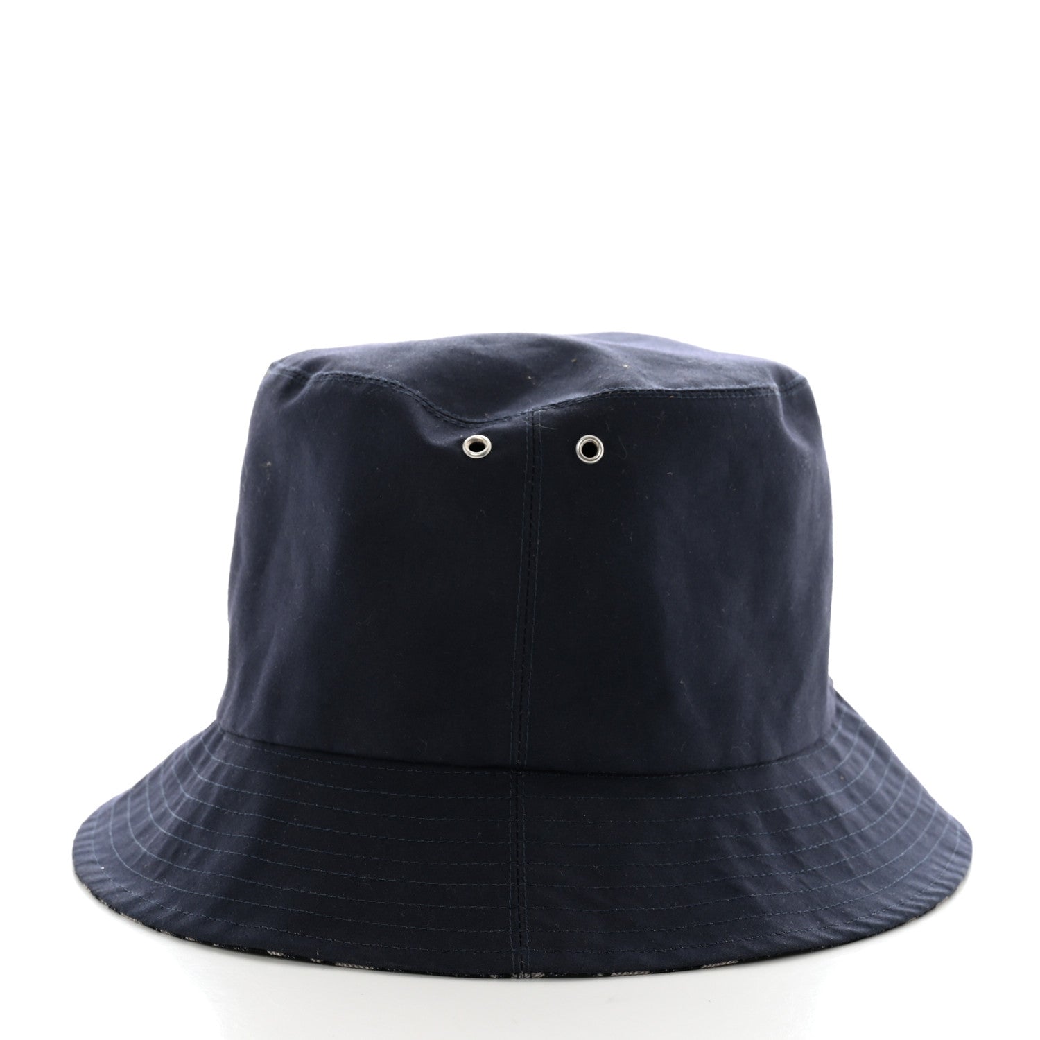 Christian Dior Oblique Reversible Teddy-D Brim Bucket Hat Blue 8 of 8