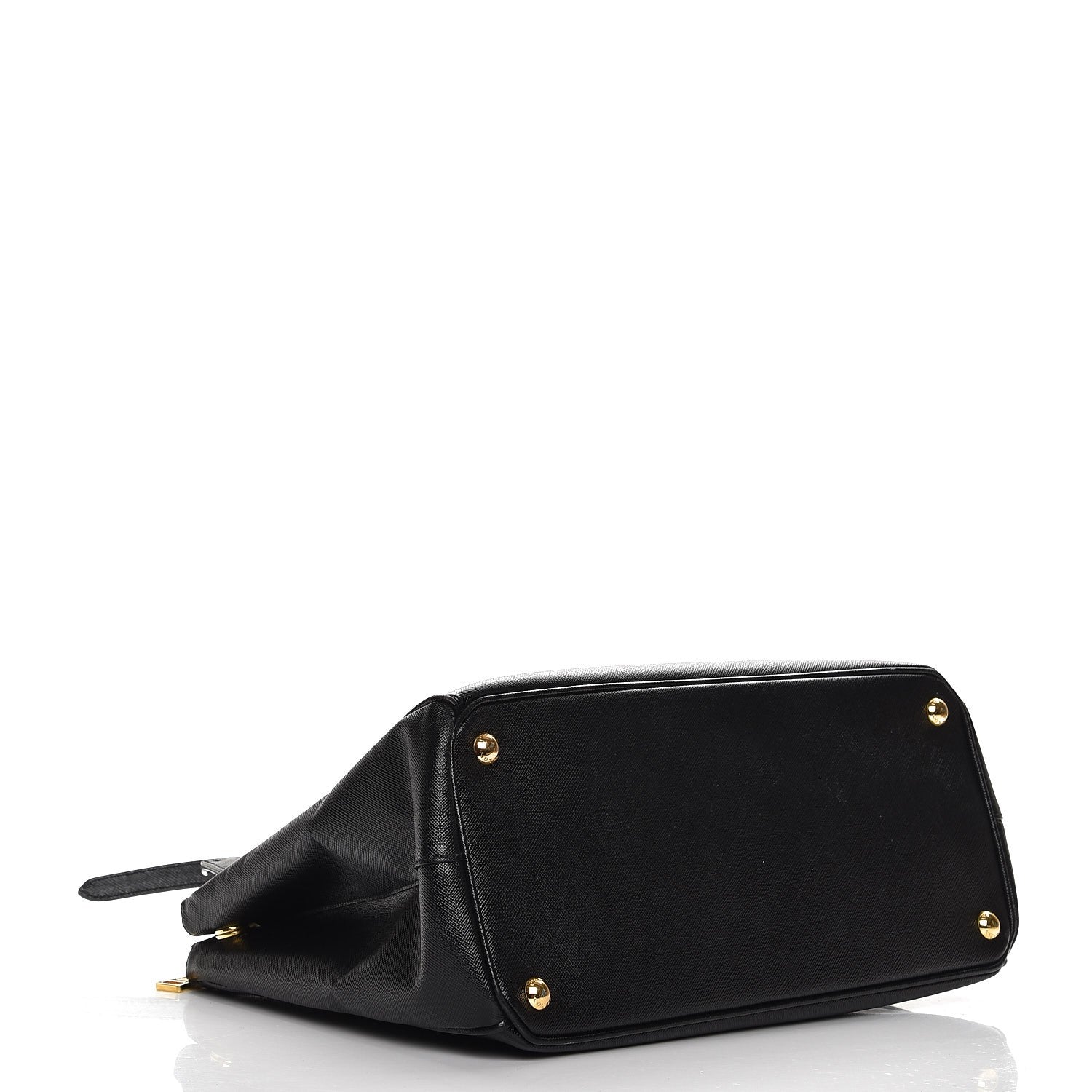 Prada Saffiano Medium Galleria Double Zip Tote Black 5 of 11
