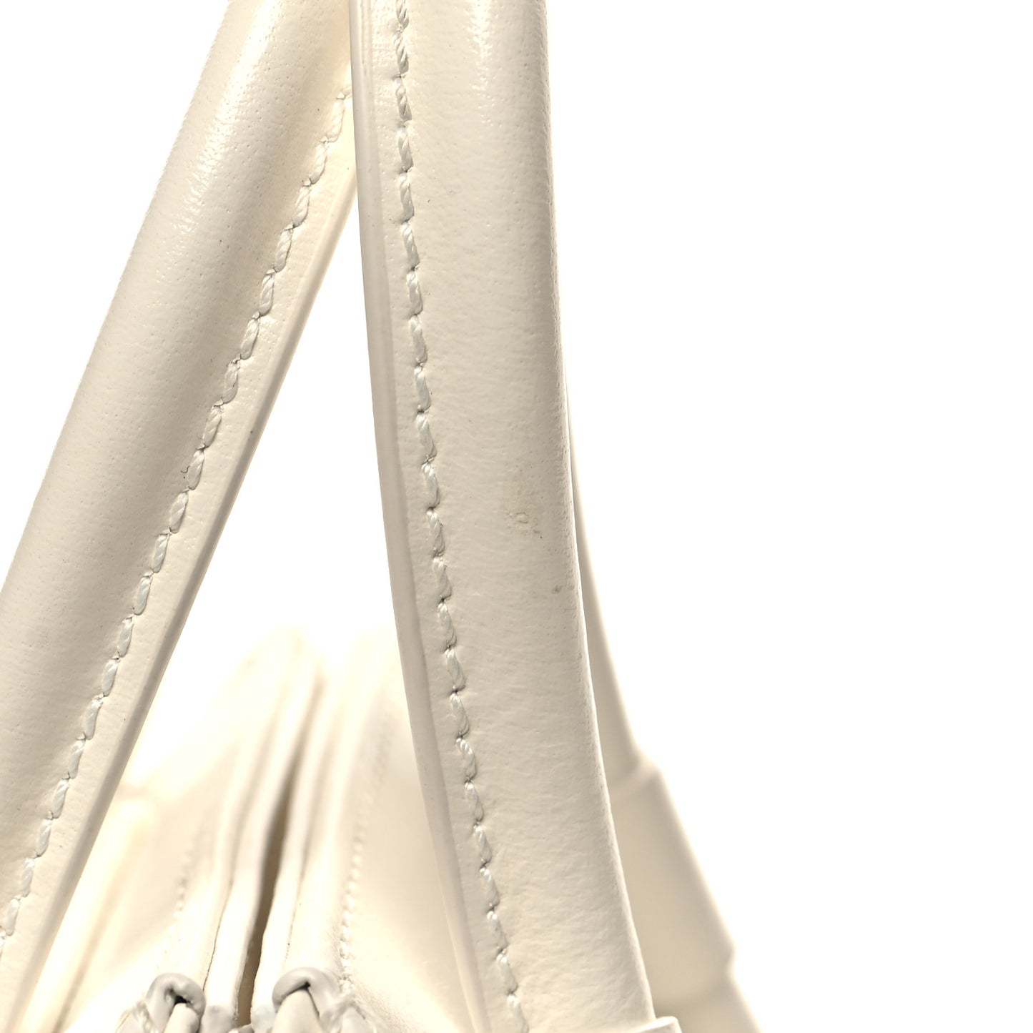 Box Calfskin Mini Antigona Stretch Ivory
