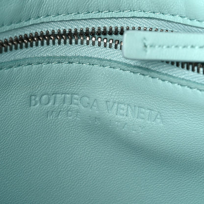 Bottega Veneta Lambskin Maxi Intrecciato Cassette Crossbody Bag Ice 6 of 8