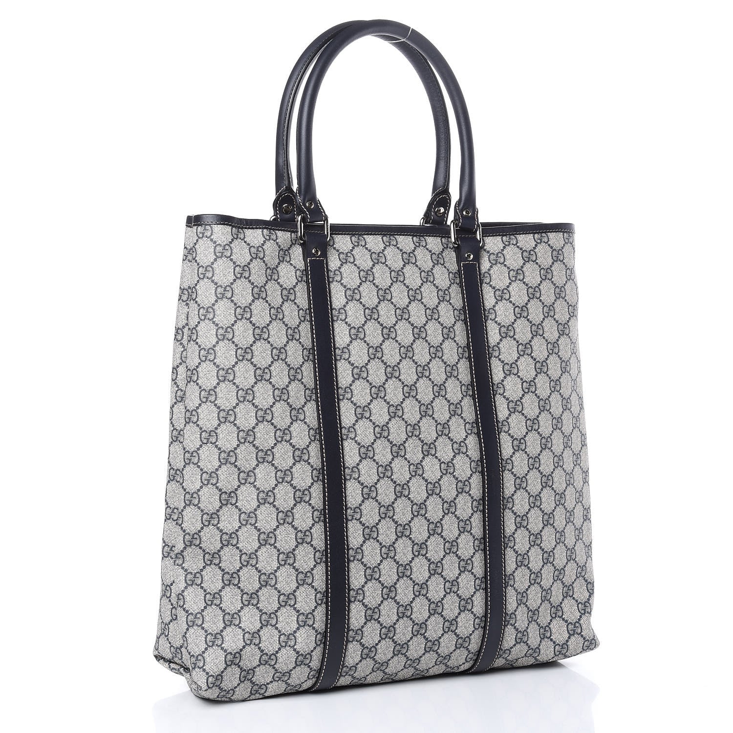 Gucci GG Plus Monogram Joy Vertical Tote Navy 3 of 11