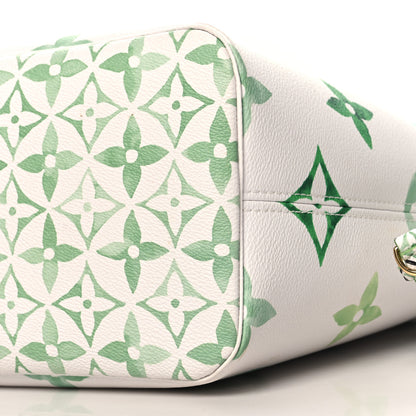 Louis Vuitton Monogram Giant By The Pool 2.0 Neverfull MM Jade 10 of 11