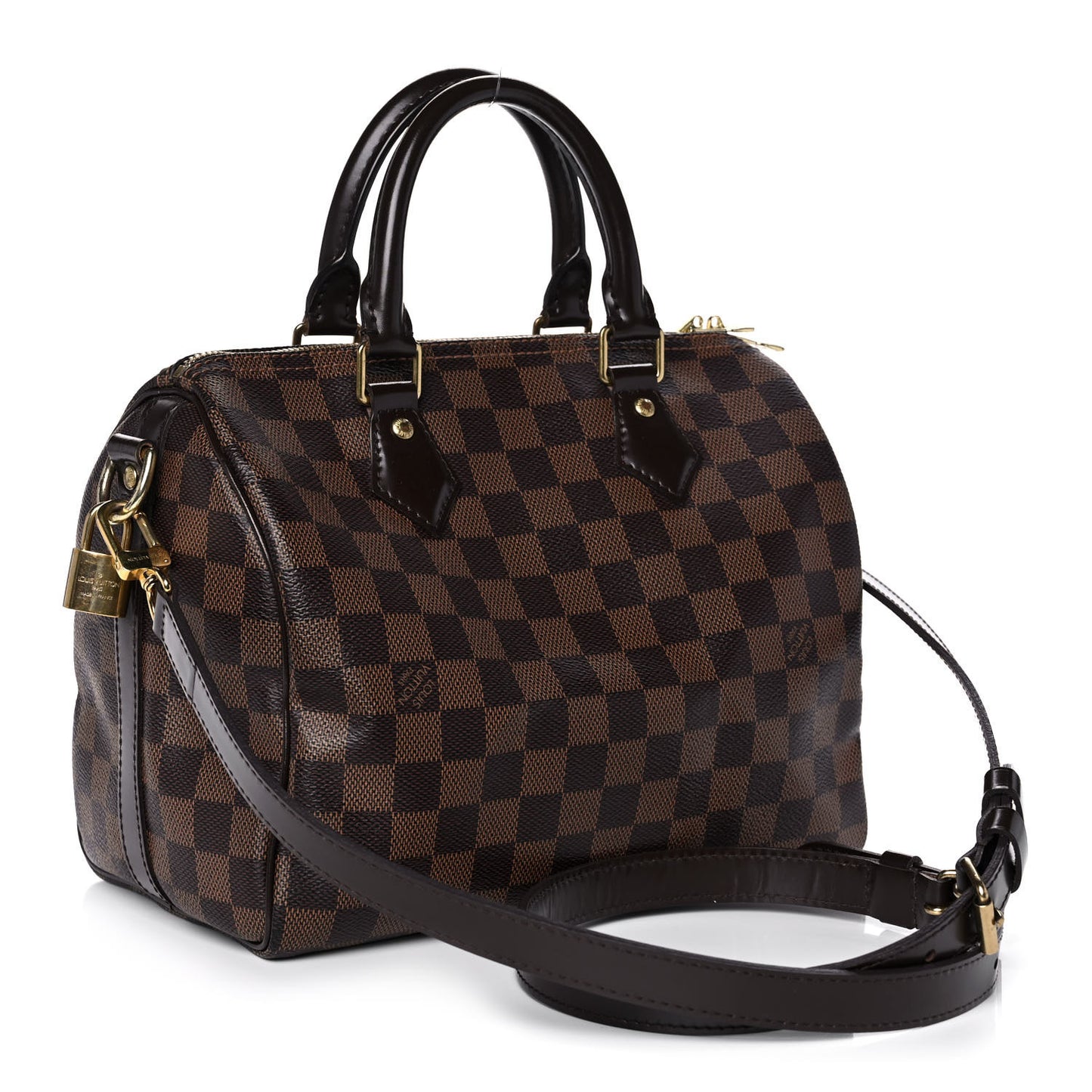 Damier Ebene Speedy Bandouliere 25
