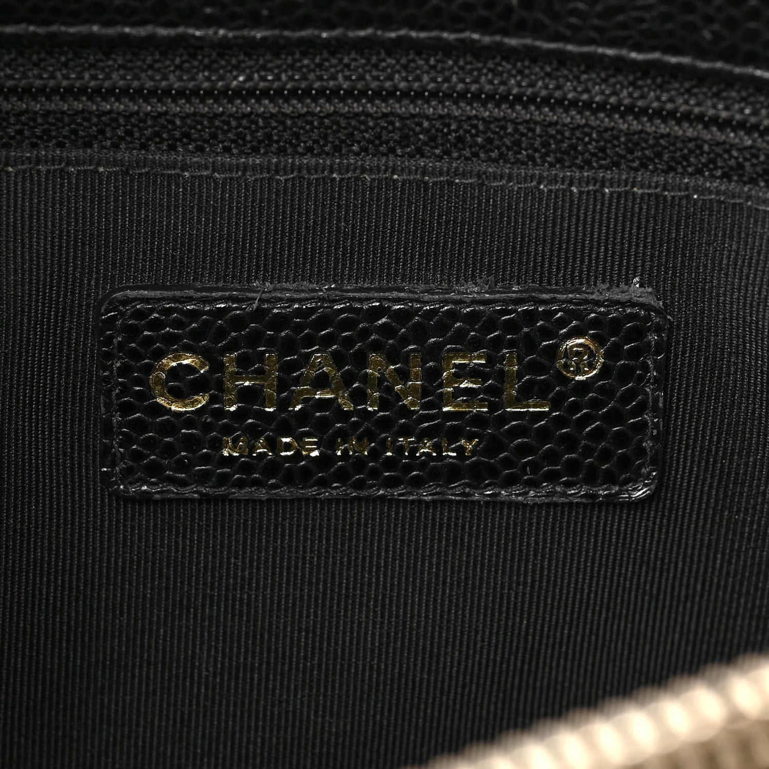 Chanel Caviar Quilted Grand Shopping Tote GST Black 6 of 9