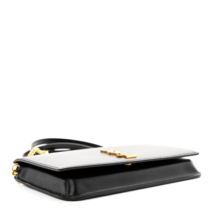 Saint Laurent Smooth Calfskin Monogram Phone Holder Crossbody Black 4 of 11