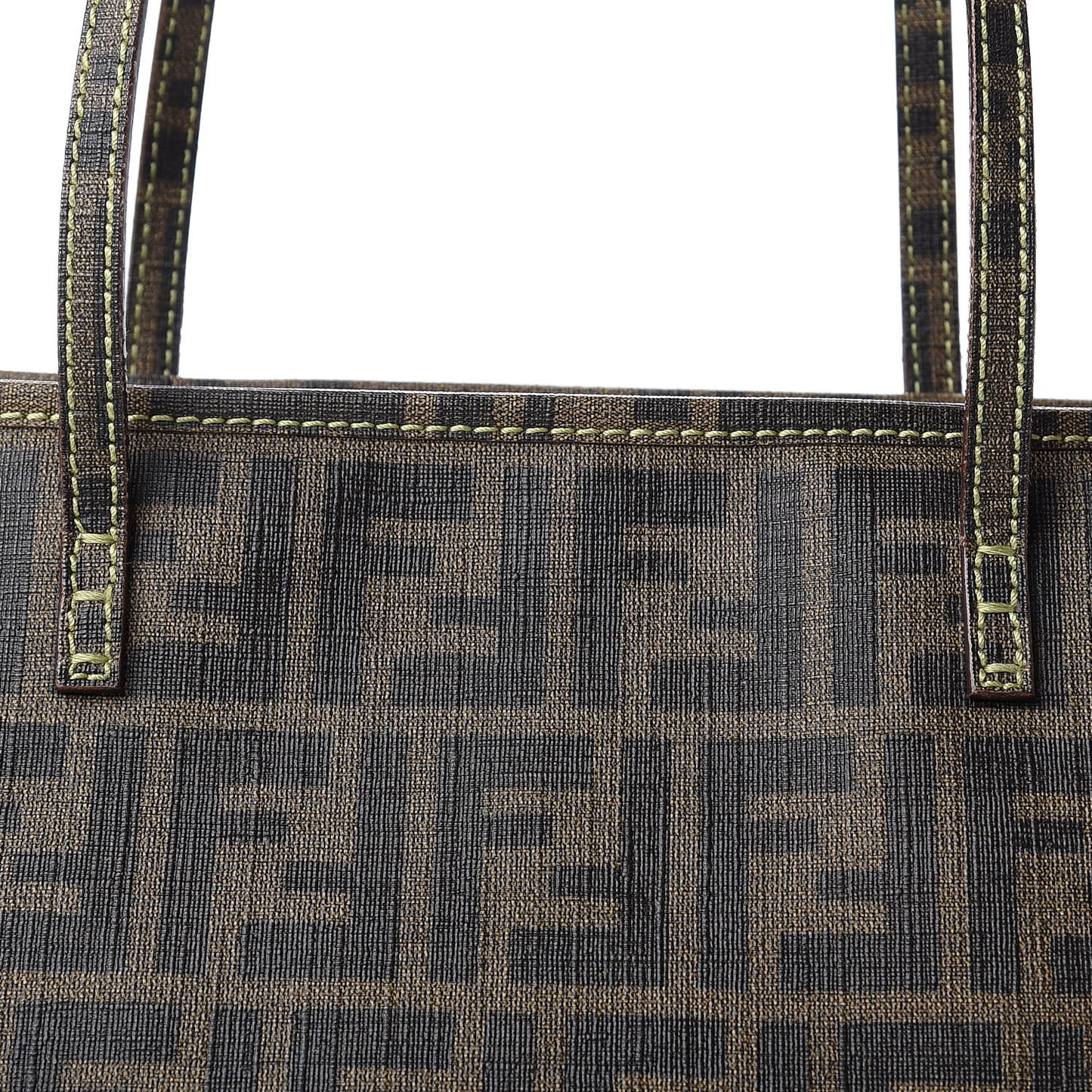Zucca Spalmati Medium Roll Tote Tobacco Green