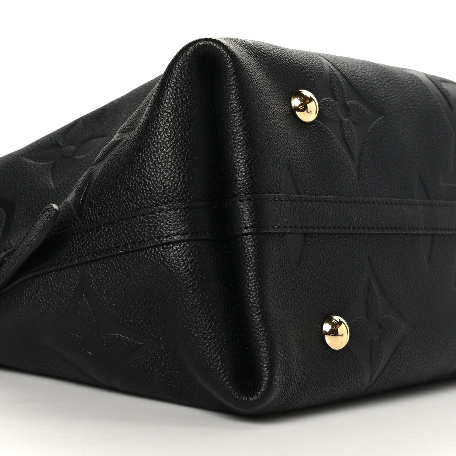 Louis Vuitton Empreinte Monogram Giant CarryAll MM Black 7 of 8