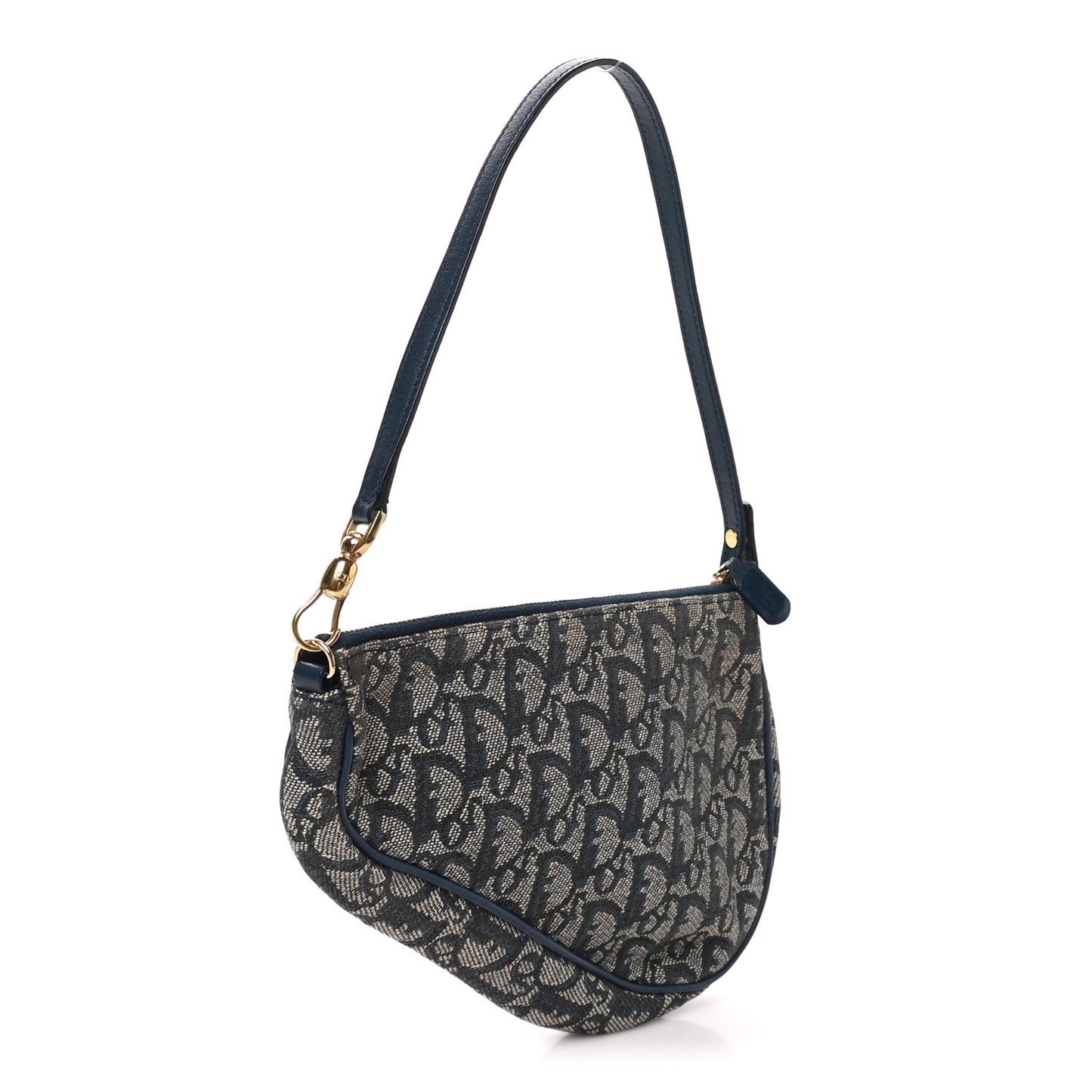 Monogram Mini Saddle Pochette Navy