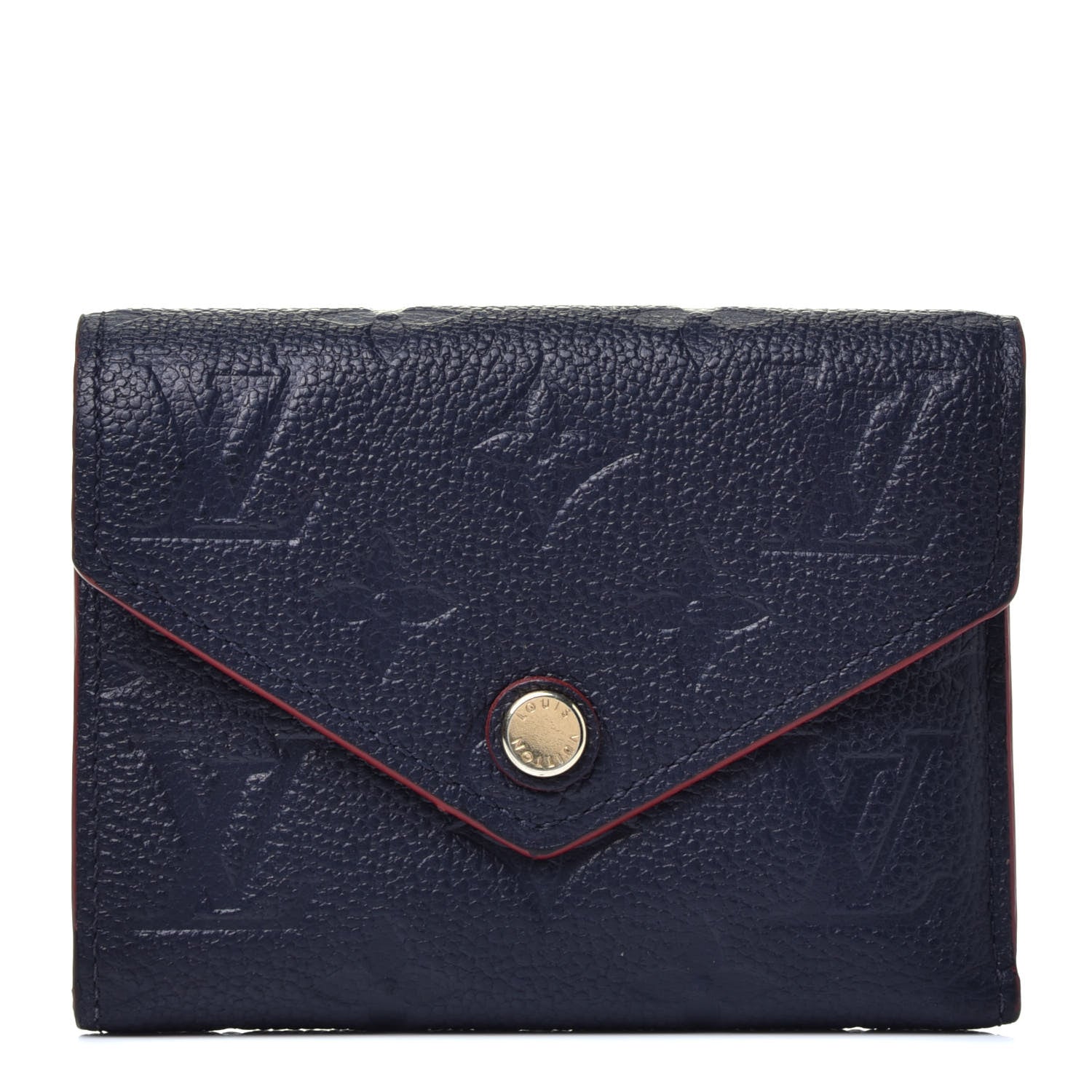 Louis Vuitton Empreinte Victorine Wallet Marine Rouge 1 of 7