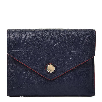 Louis Vuitton Empreinte Victorine Wallet Marine Rouge 1 of 7