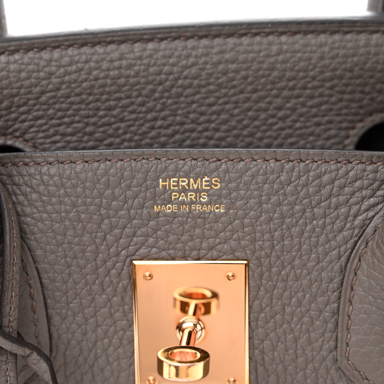 Hermes Togo Birkin 30 Etain 6 of 16