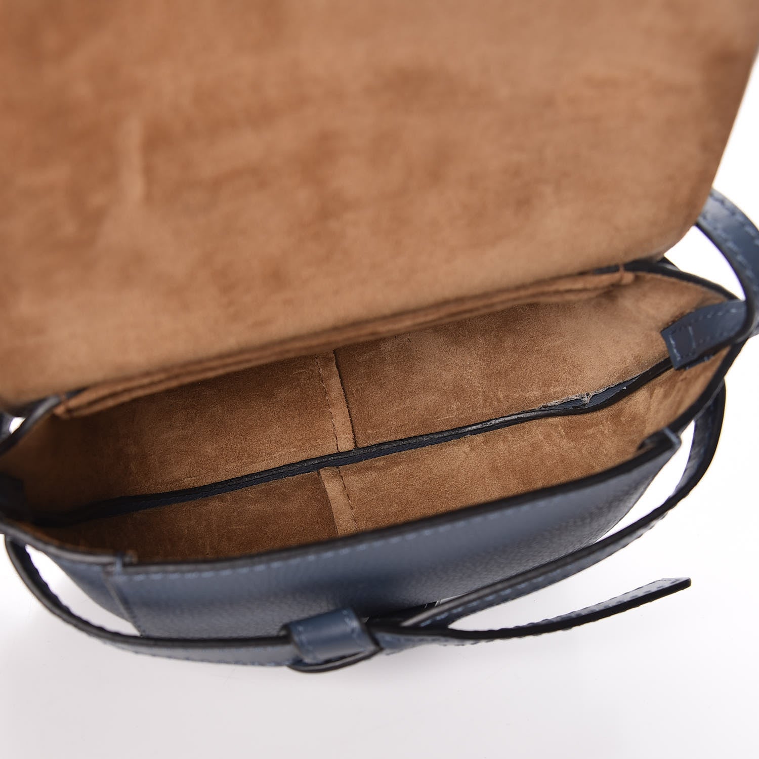 Loewe Grained Calfskin Mini Gate Crossbody Bag Steel Blue 5 of 9