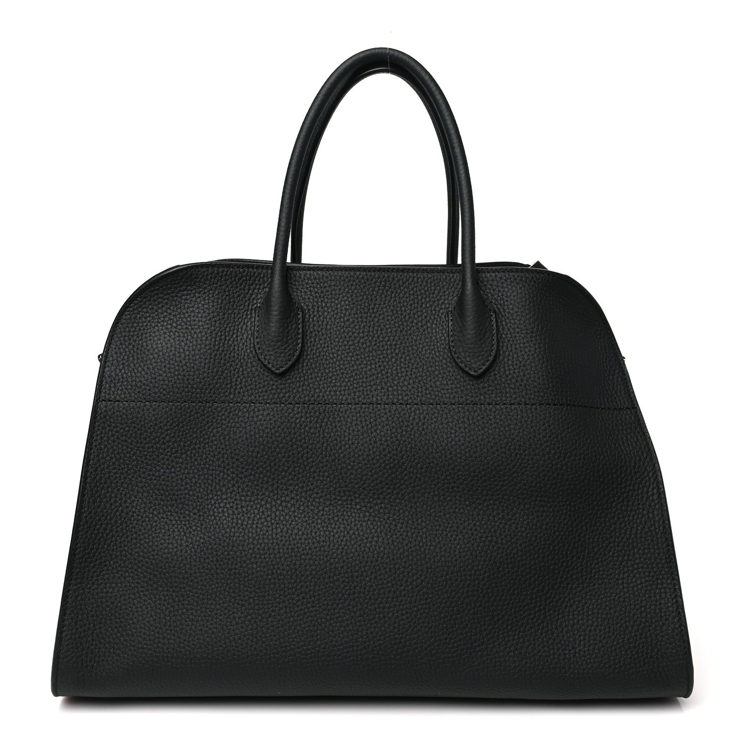 The Row Matte Grained Calfskin Soft Margaux 15 Black 1 of 9