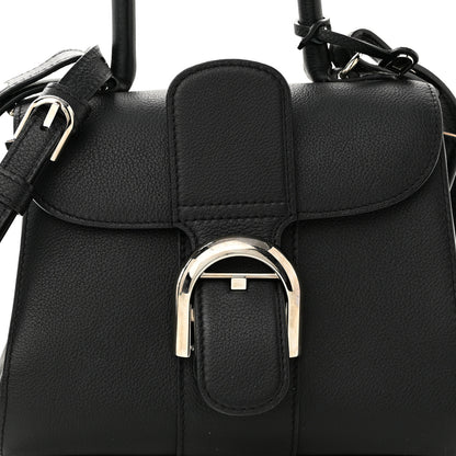 Delvaux Grained Calfskin Mini Brillant Satchel Black 7 of 11