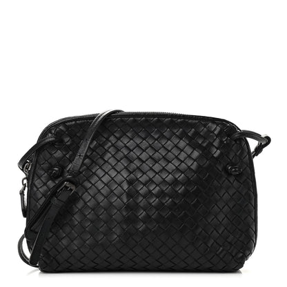 Bottega Veneta Nappa Intrecciato Nodini Bag Black 1 of 12