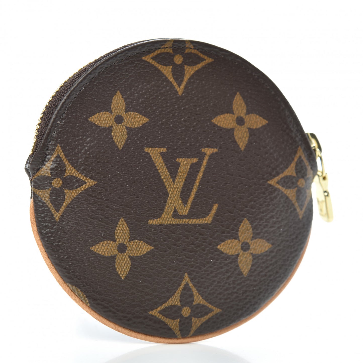 Monogram Round Coin Purse