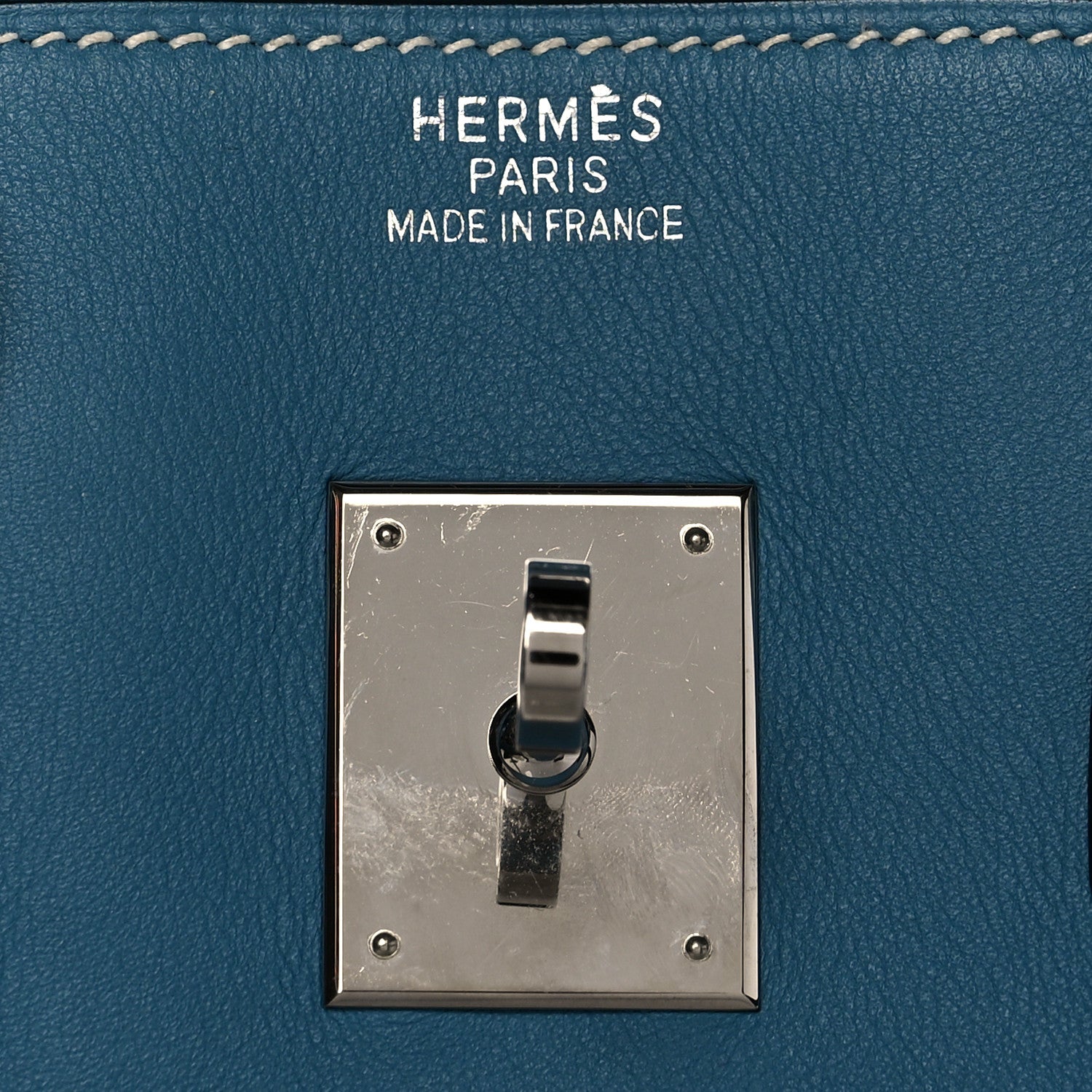 Hermes Swift Birkin 35 Blue Jean 6 of 16