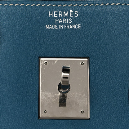 Hermes Swift Birkin 35 Blue Jean 6 of 16