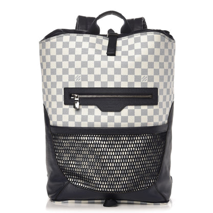 Louis Vuitton Damier Coastline Azur Matchpoint Backpack Black 1 of 6