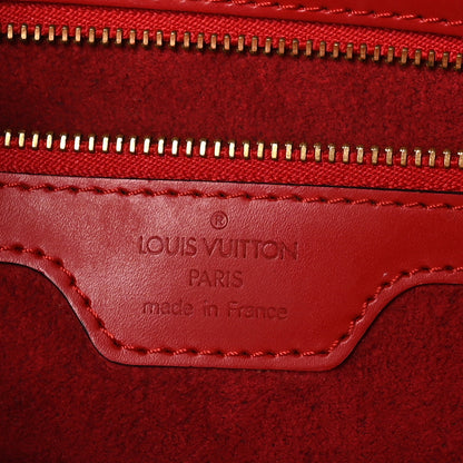Louis Vuitton Epi Lussac Castillan Red 6 of 10