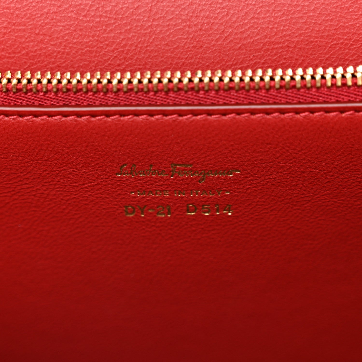 Salvatore Ferragamo Calfskin Gancio Lock Marisol Top Handle Satchel Mora Rosso 6 of 11