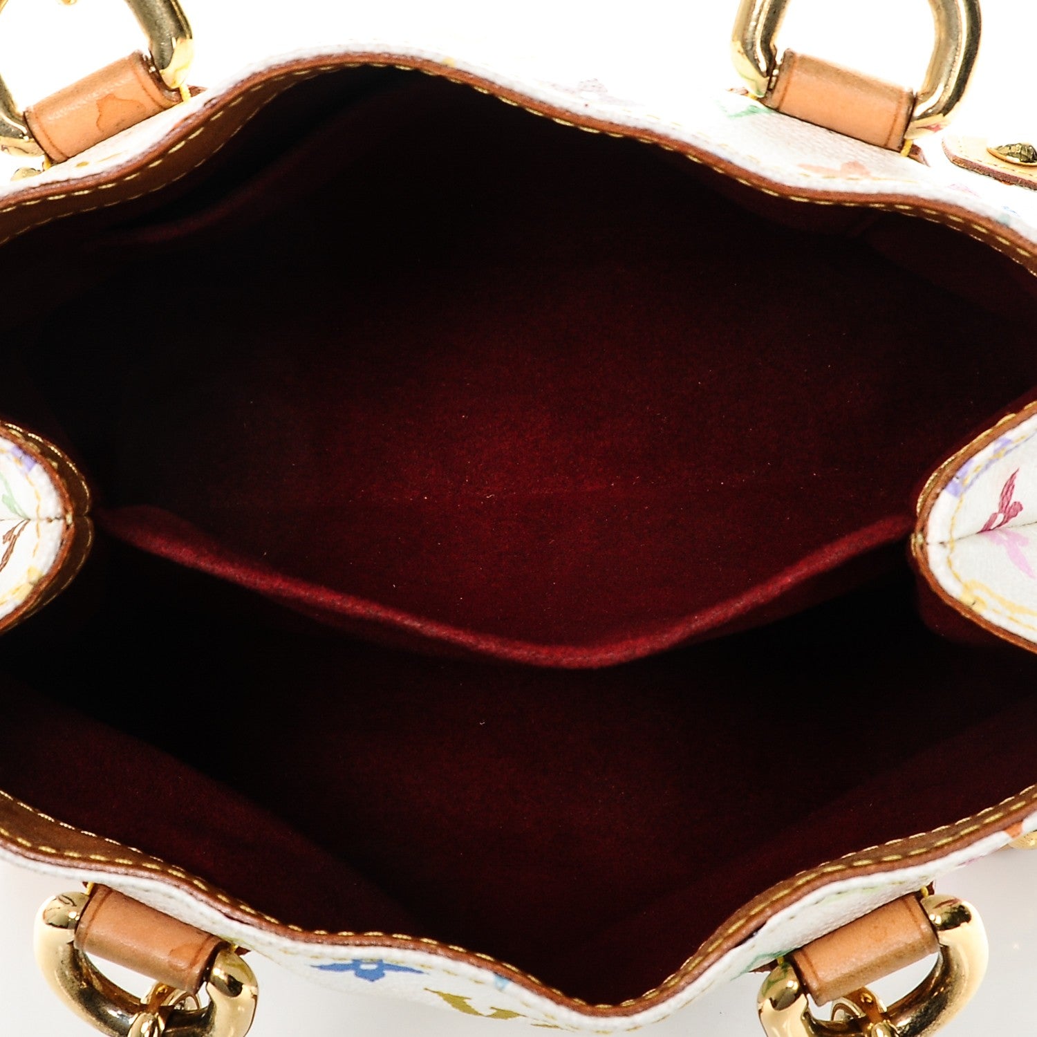Louis Vuitton Monogram Multicolor Audra White 5 of 7