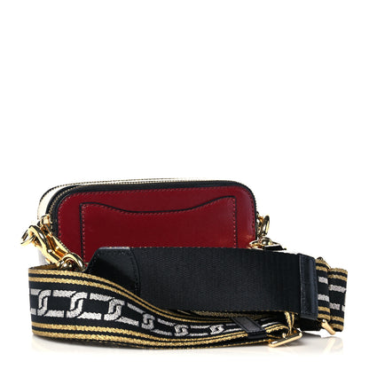 Marc Jacobs Saffiano Small Snapshot Camera Bag Red Multicolor 2 of 11