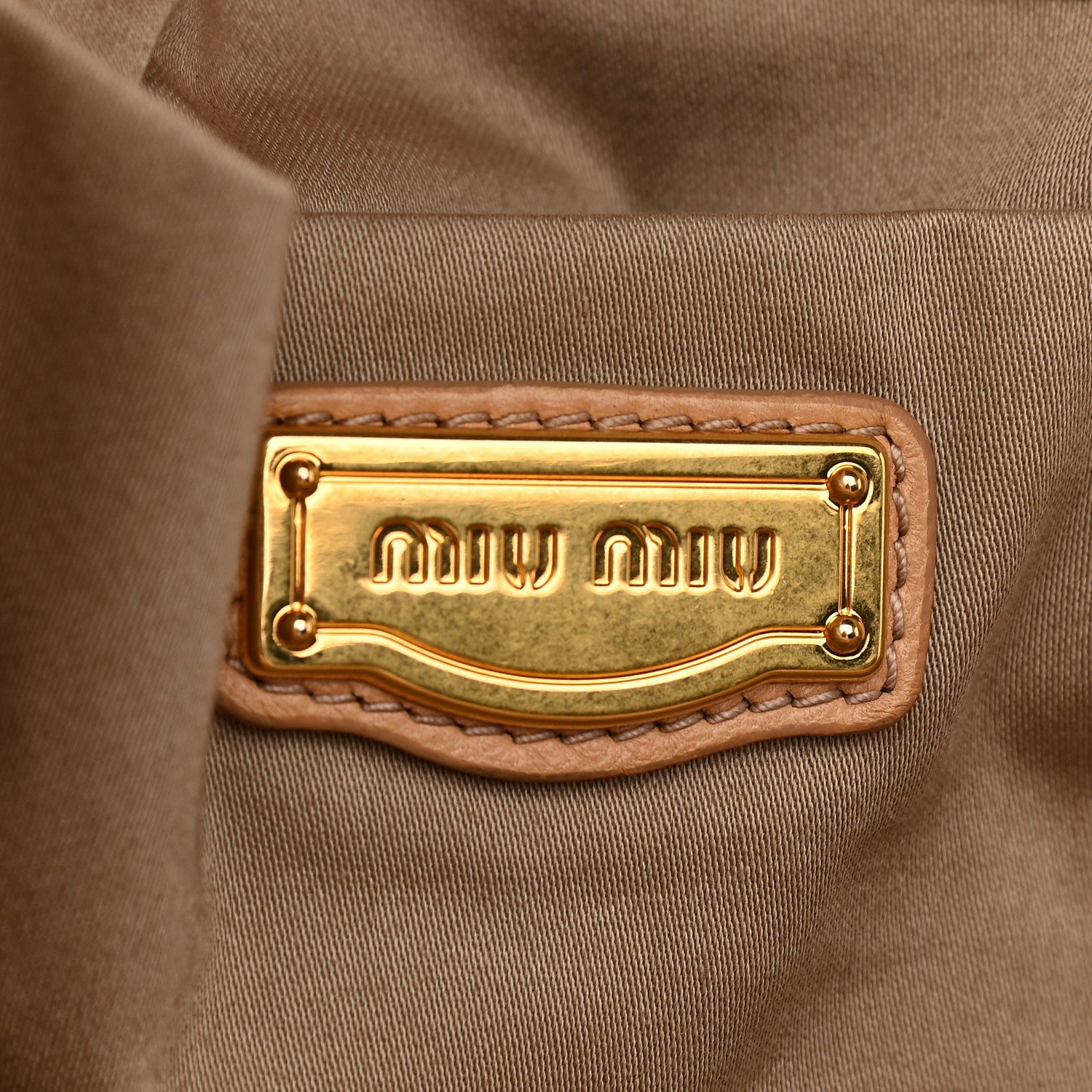Miu Miu Nappa Matelasse Tote Cammeo 5 of 13