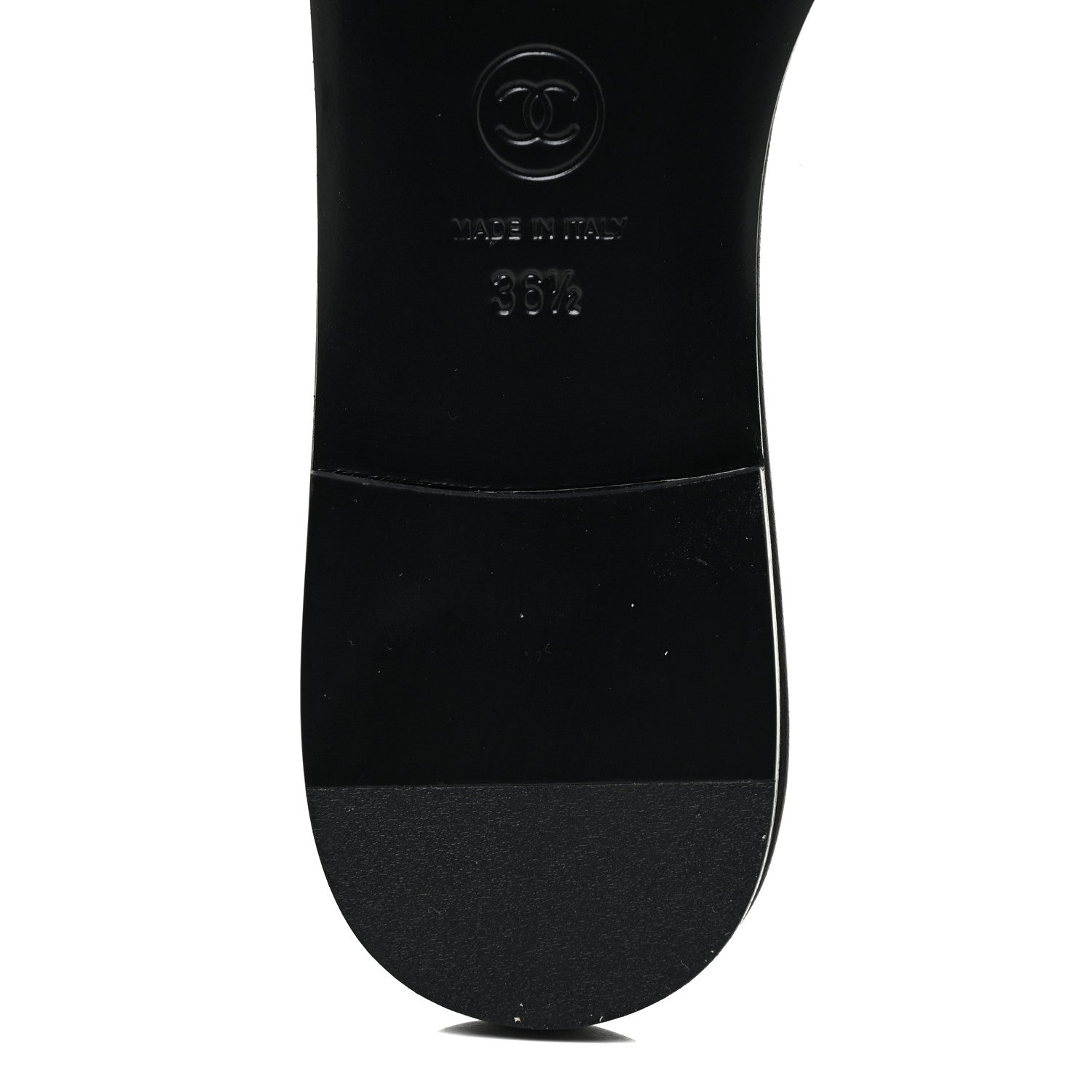 Chanel Lambskin Quilted CC Turnlock Sandals 36.5 Black 8 of 15