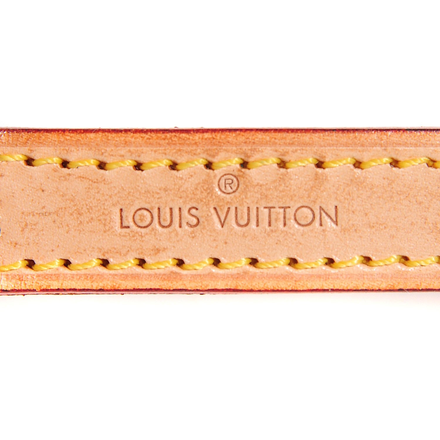 Louis Vuitton Vachetta Long Shoulder Strap VVN 3 of 5