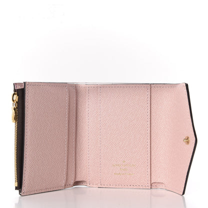 Louis Vuitton Damier Ebene Zoe Wallet Rose Ballerine 5 of 8