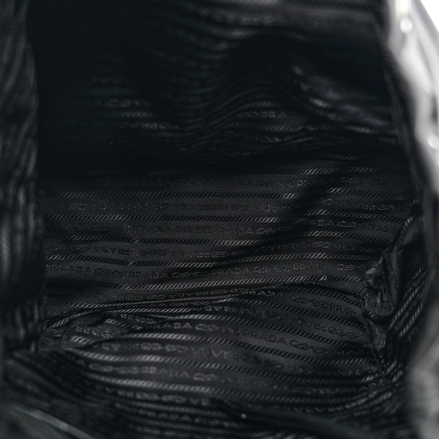 Prada Nylon New Vela Studded Backpack Black Fuoco 5 of 10