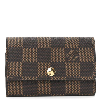 Louis Vuitton Damier Ebene Multicles 6 Key Holder 1 of 7