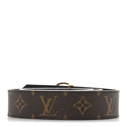 Louis Vuitton Monogram Epi 35mm LV Circle Reversible Belt 80 32 Black 2 of 6