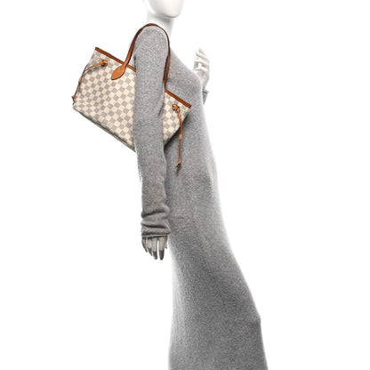 Louis Vuitton Damier Azur Neverfull PM 2 of 9