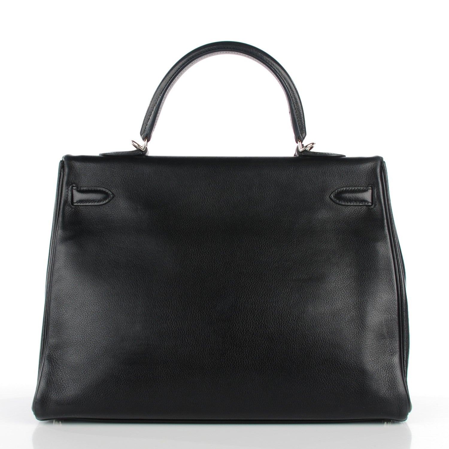 Hermes Evergrain Kelly Retourne 35 Black 15 of 19