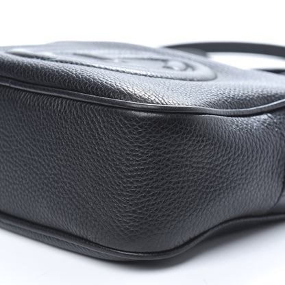 Gucci Pebbled Calfskin Small Soho Disco Bag Black 9 of 11