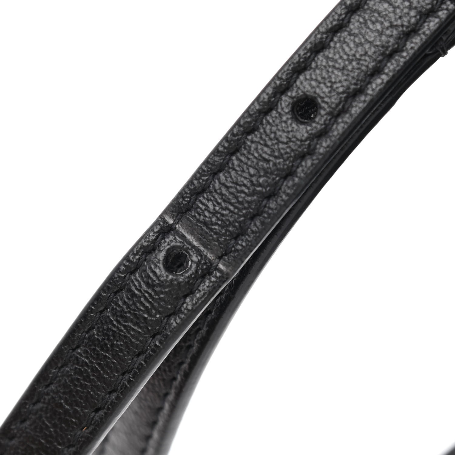 Saint Laurent Lambskin Monogram Embossed Small Lou Camera Bag Black 11 of 12