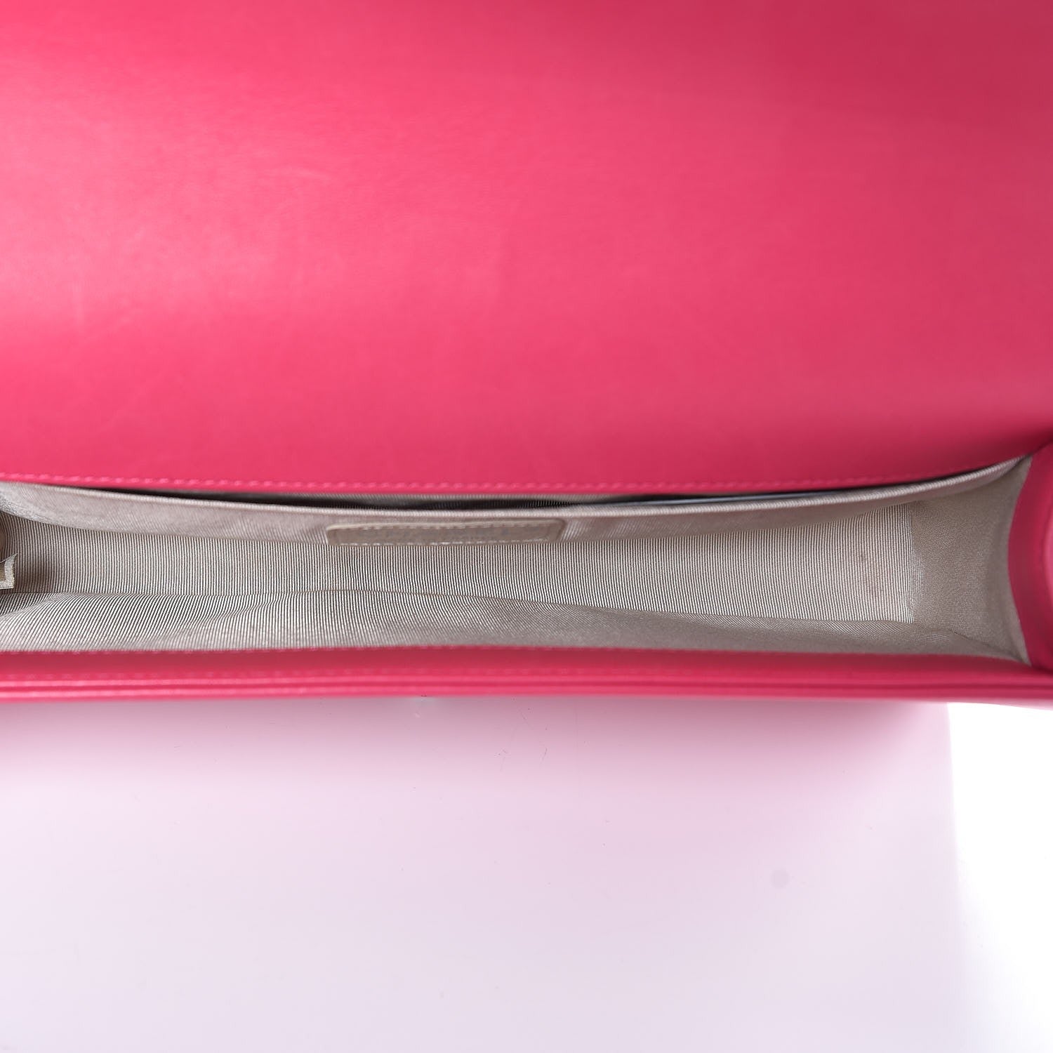 Chanel Lambskin Quilted Boy Flap Clutch Fuchsia 5 of 8