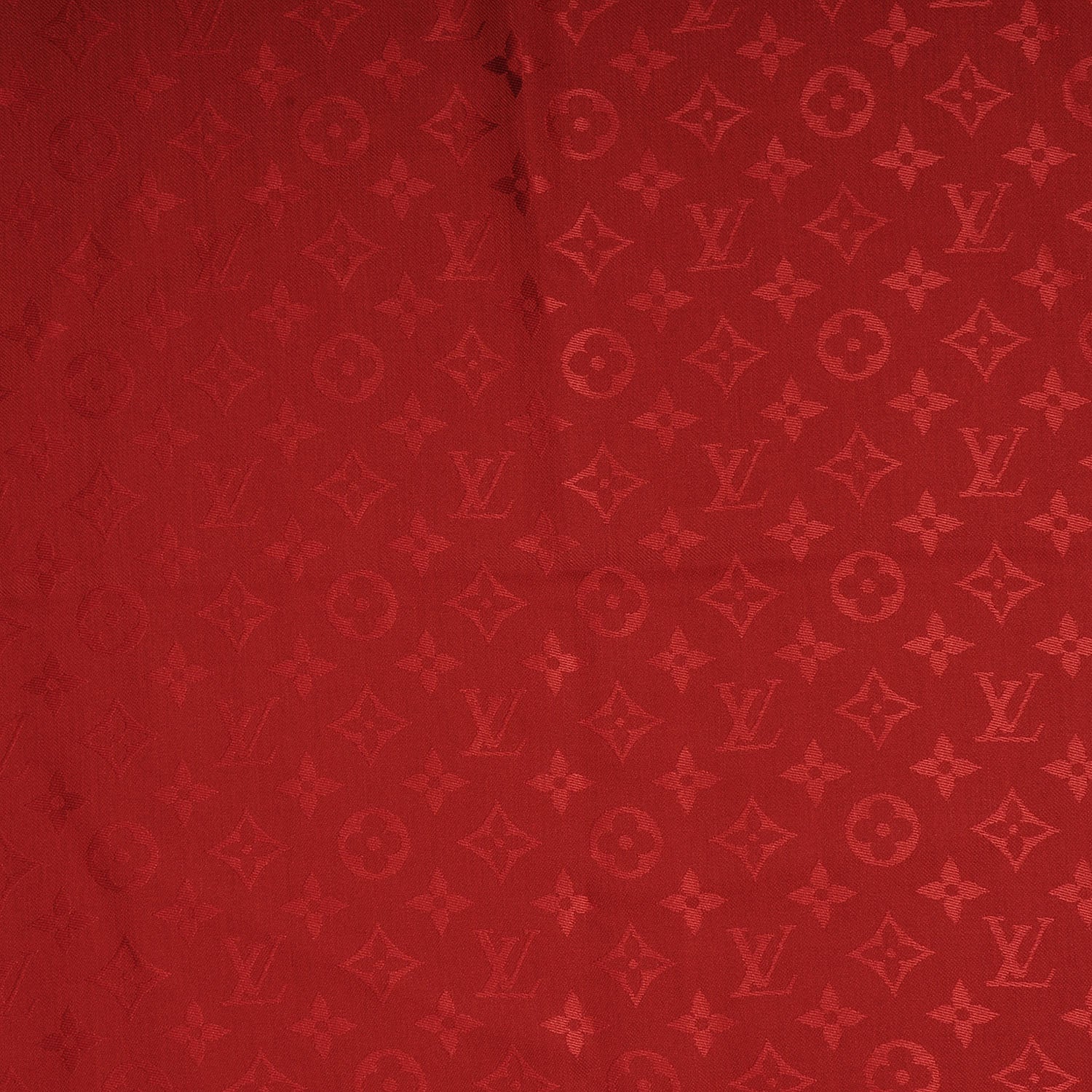 Louis Vuitton Wool Silk Monogram Shawl Orient 4 of 5
